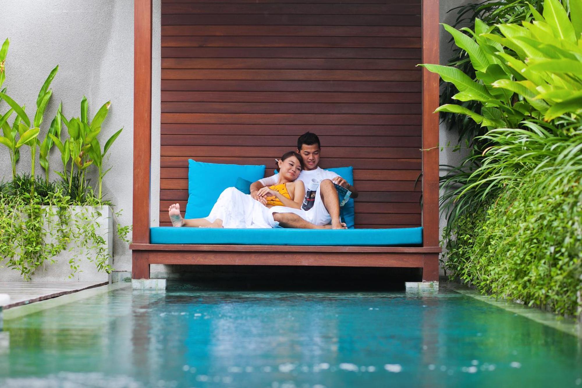 Maca Villas & Spa Bali Семіньяк Екстер'єр фото